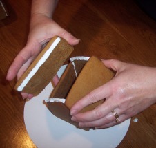 Family Christmas project - individual Gingerbread Houses